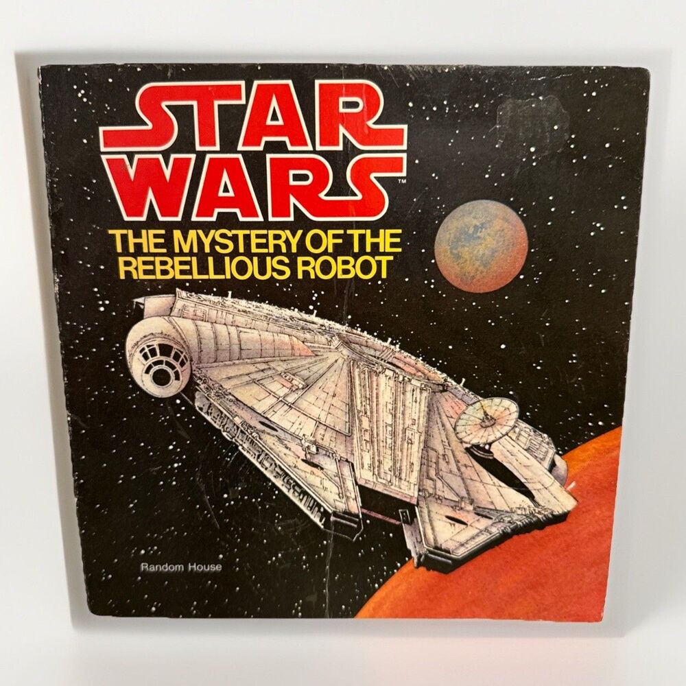 Vintage Star Wars Mystery Of The Rebellious Robot Random House Paperback